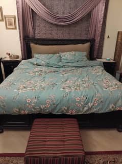 Urgent Sale. Solid Wood Bed Siders & Dressing Table.