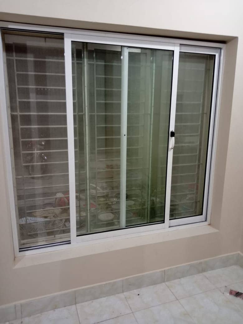 Glass work Aluminium windows Glass partition windows blinds etc 0