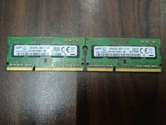 samsung DDR3 4 + 4 Gb small Ram, you can also buy one ram