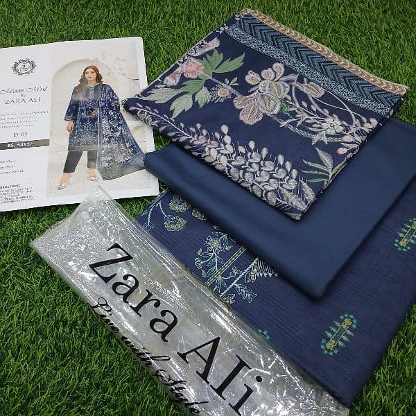 Moon Mist by Zara Ali Linen  Winter collection 5