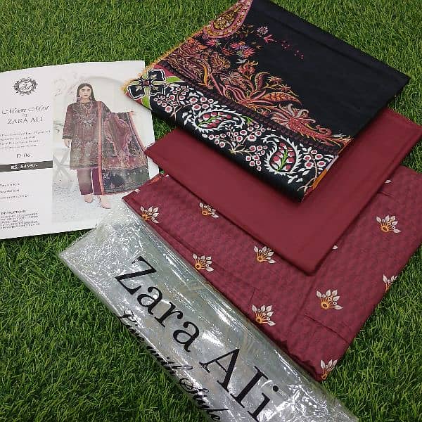 Moon Mist by Zara Ali Linen  Winter collection 6