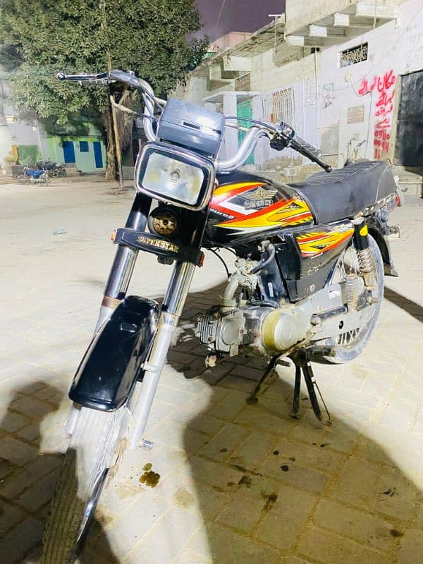 Super star 70 cc Model 2021 All documents clear 3