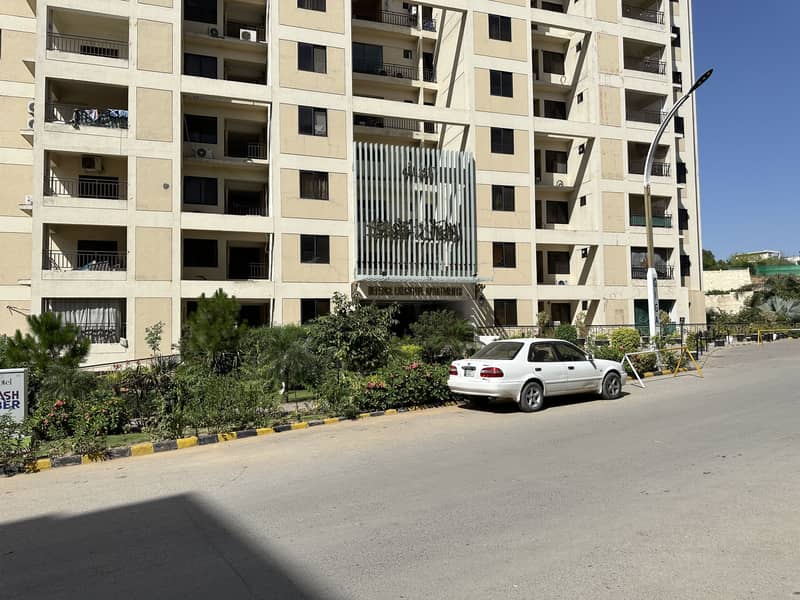 978 sq ft 1 bed furnished apartment Defence Executive Apartments DHA 2 Islamabad for rent 26