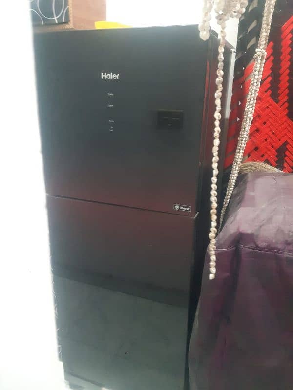 Haier inverter Fridge with touch LCD panel 0