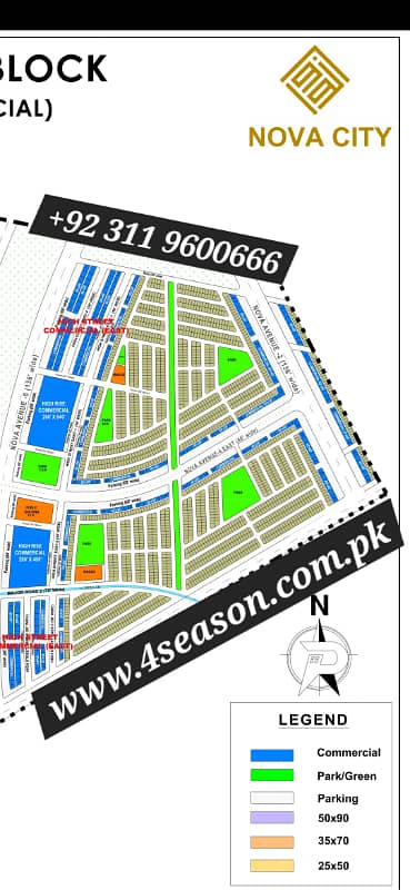 1 Kanal Residential Plot For Sale Near Islamabad Airport 0