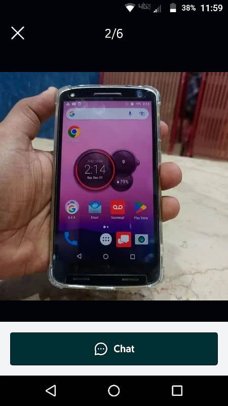 Motorola turbo 2 3/32 GB PTA approved 0