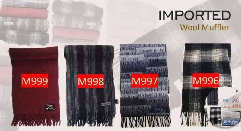 Imported Woolen Muffler 1