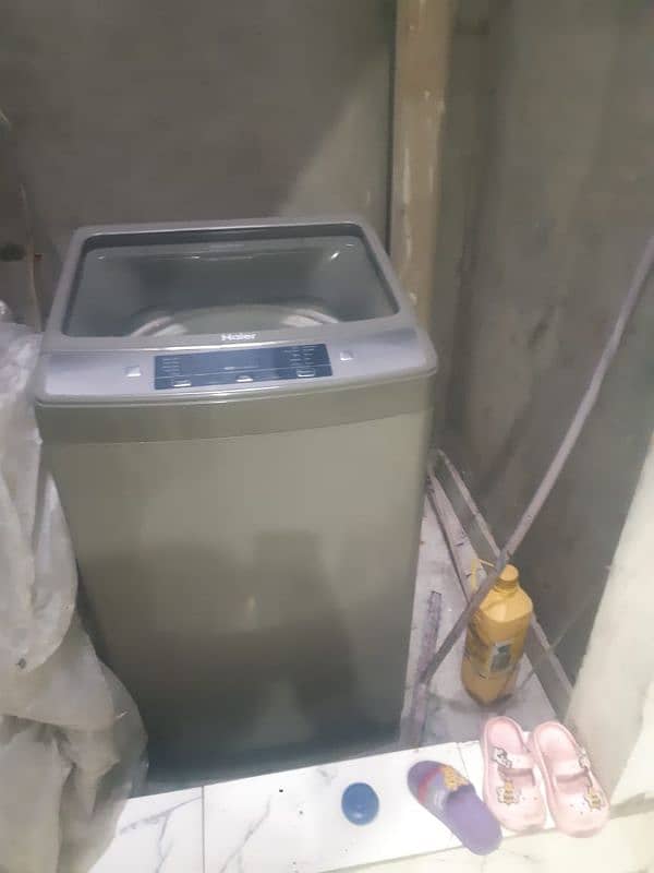 Haier Auto matic Washing machine 1