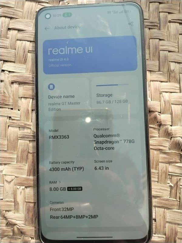 Realme GT Master Edition 0