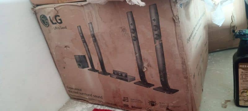 LG HOME THEATER SOUND MODEL LHD-657 SYSTEM DIGITAL DOLBY SOUNDS 1