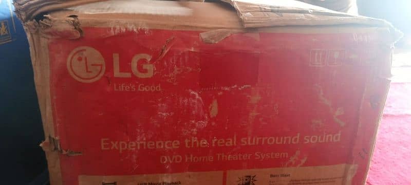 LG HOME THEATER SOUND MODEL LHD-657 SYSTEM DIGITAL DOLBY SOUNDS 5