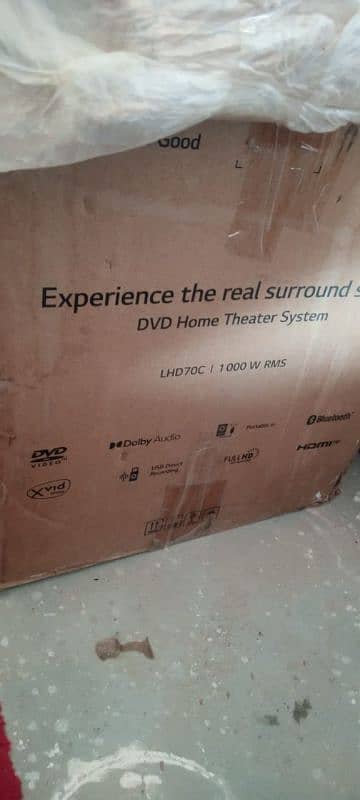 LG HOME THEATER SOUND MODEL LHD-657 SYSTEM DIGITAL DOLBY SOUNDS 6