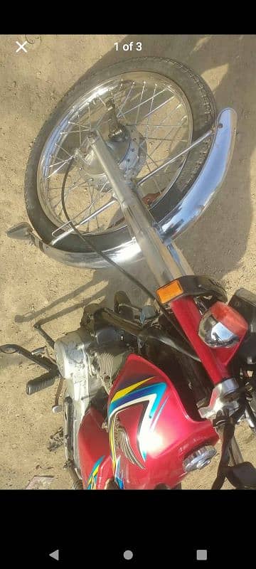 Honda 125 2018 Karachi number 0