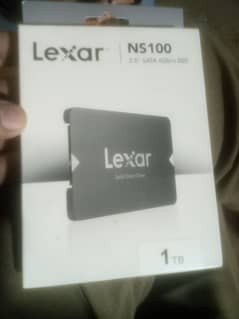 1TB New Lexar SSD Box pack