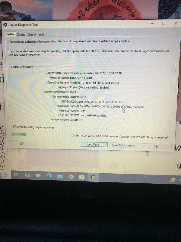 Dell Inspiron 3542 urgent selling 6