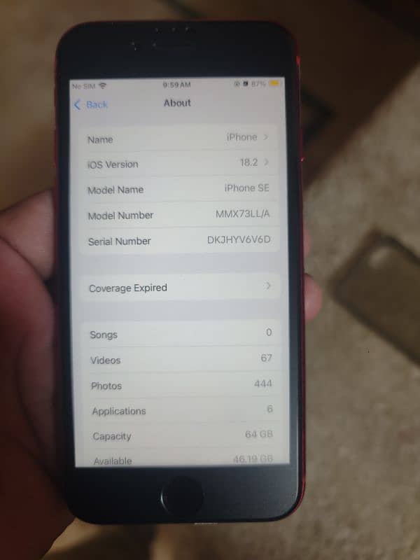 iPhone se 2022 3rd Gen 64 gb non pta 9