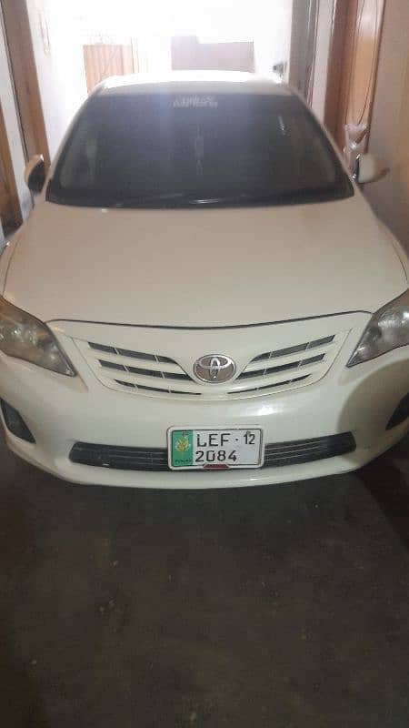 Toyota Corolla XLI 2012 0