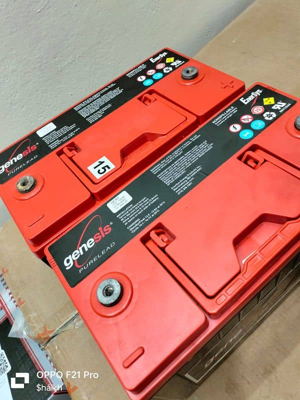 dry battery Genesis XE 12v 100 ampare brand new  with warrnety U. S. A 0