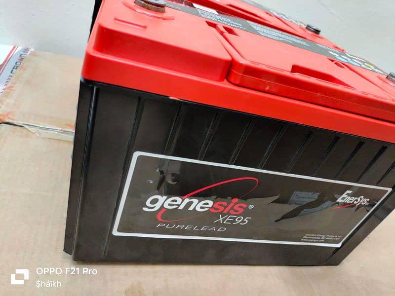 dry battery Genesis XE 12v 100 ampare brand new  with warrnety U. S. A 1