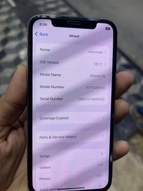 Iphone XS 256GB Approved 3