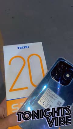 Tecno Spark 20c Brand New 128/4+4