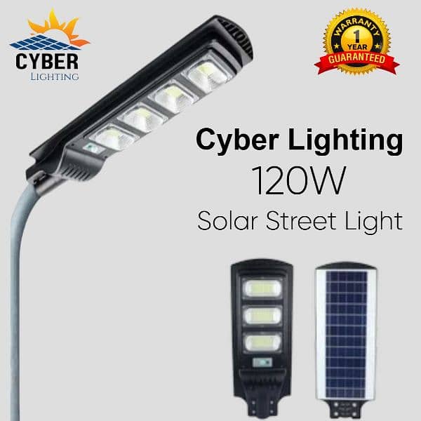 120W Solar Street Light / Light /Solar Lights / Pole Lights 0