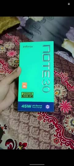 Infinix Hot 30 New Condition Everything Ok 100%