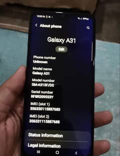 Samsung galaxy a31