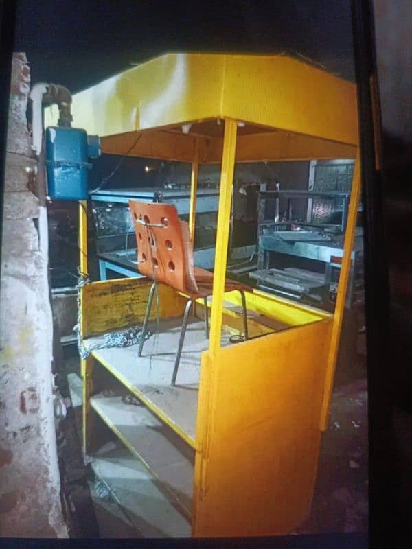 steel fast food counter 1