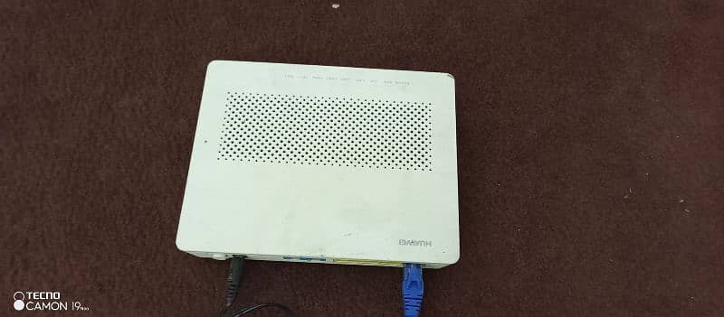 a Huawei router . 0