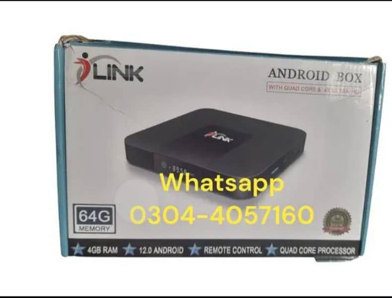 I Link Android Tv Box 4K Ultra HD 0