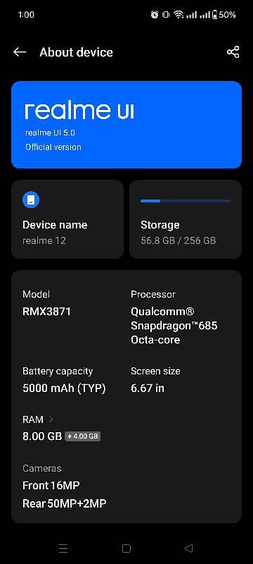 realme12 0