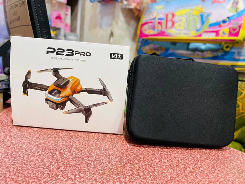 New P23 RC Drone 4k Professinal Brushless Motor With Three Camera 4K 3