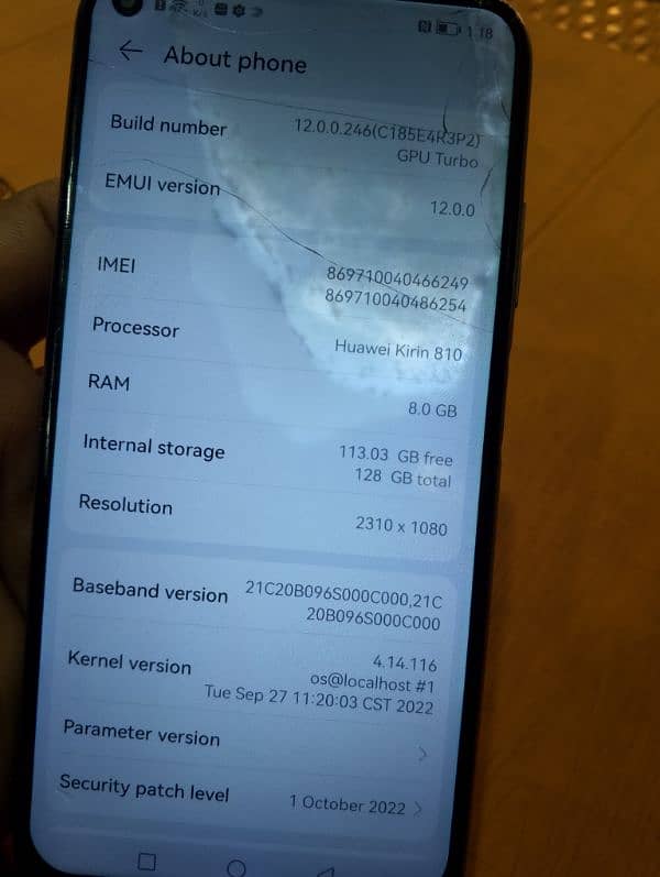 HUAWEI NOVA 7I URGENT SALE / EXCHANGE POSSIBLE 1