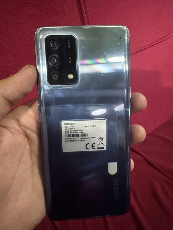 oppo f19 6/128 screen line 0