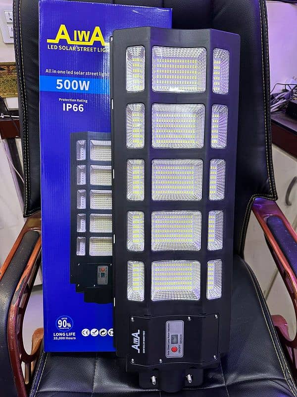 500W Solar Street Light / Solar Light Pole Light 2