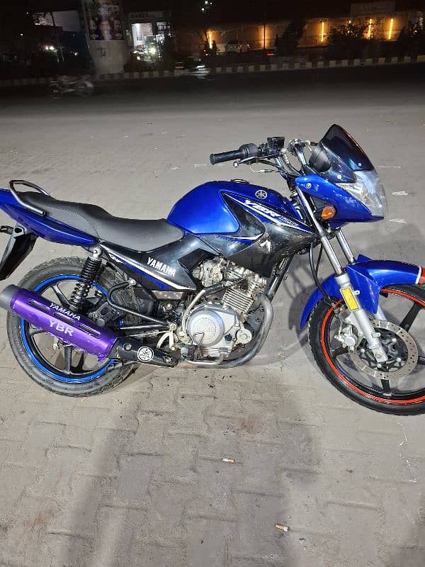 ybr 125 all ok lush condition 2021 model nmner nai laga 6