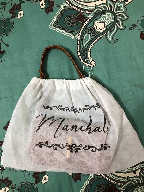 Brown leather bag from “Manchali” 7