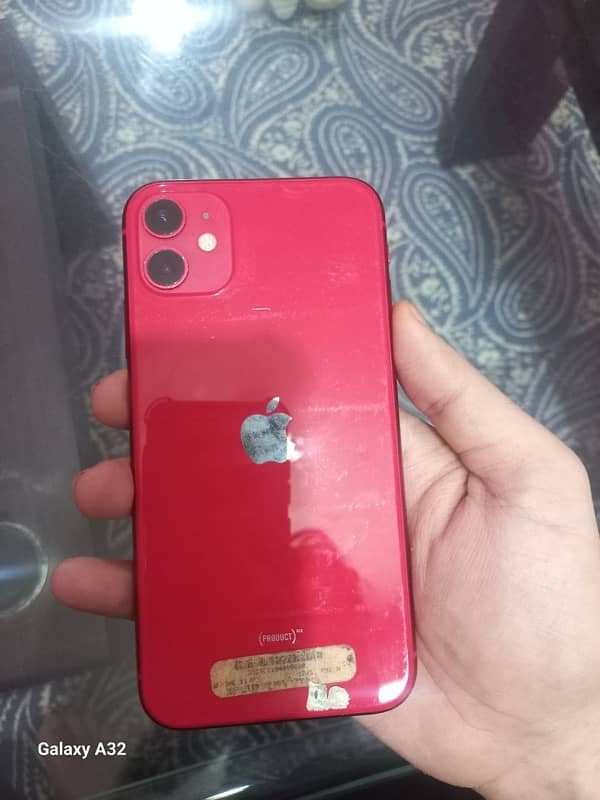 Iphone 11 Non Pta 128 GB  Red Colour 6