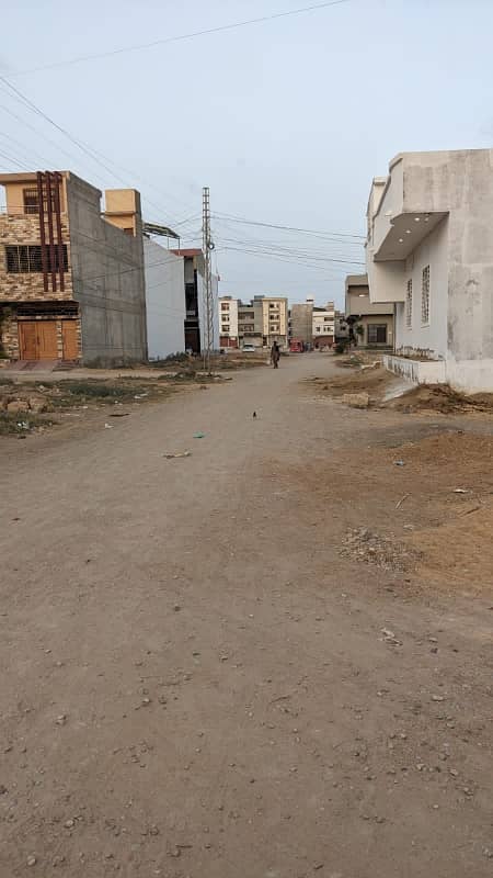 120 Sq Yard Transfer plot in SAADI GARDEN BLOCK 1 7