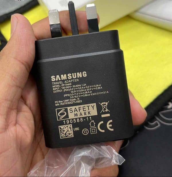 Samsung Original 45 Watt Super Fast Charger 2.0 With C To C Cable 1