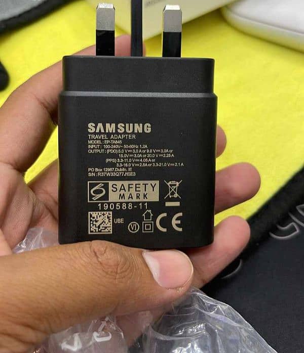 Samsung Original 45 Watt Super Fast Charger 2.0 With C To C Cable 2