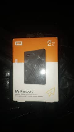 Seagate 2Tb(My Passport) External hard drive