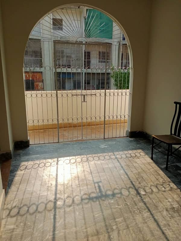 4 Room With Big Terrace 2nd Floor West open 130 sq Yard Matroville Block 1 Near To Main Road 9