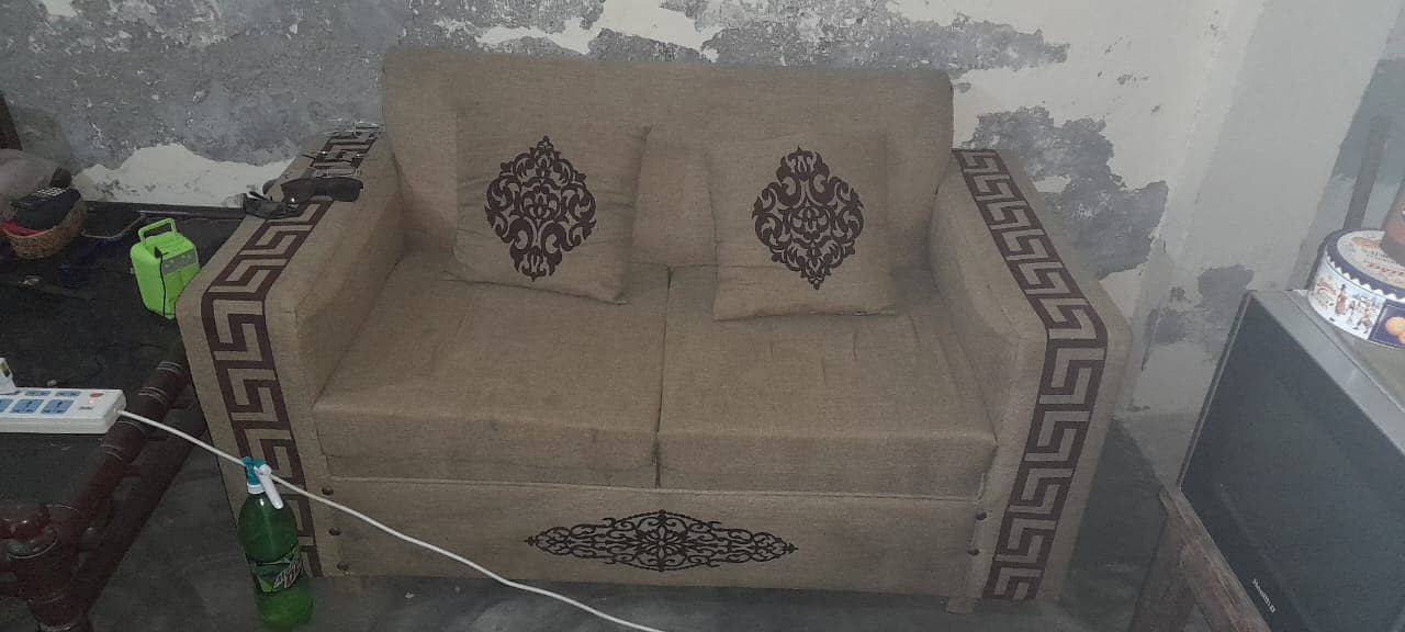 3 Seater Sofa With 2 Single For Sale 2