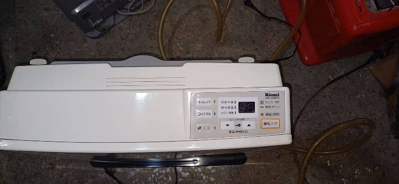 Rinnai Tokyo Japanese Gas Heater 4.07 size. side panel 0