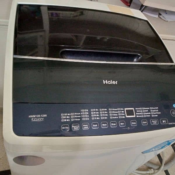 Haier automatic washing machine 12 kg 7