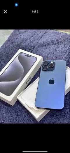 iphone 15 pro max fu with box