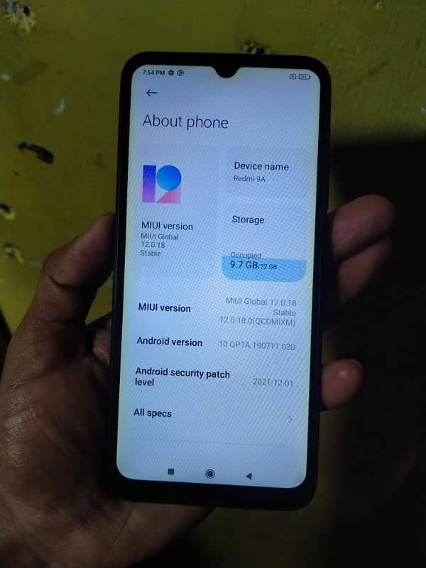 Redmi 9A with box 2/32 1