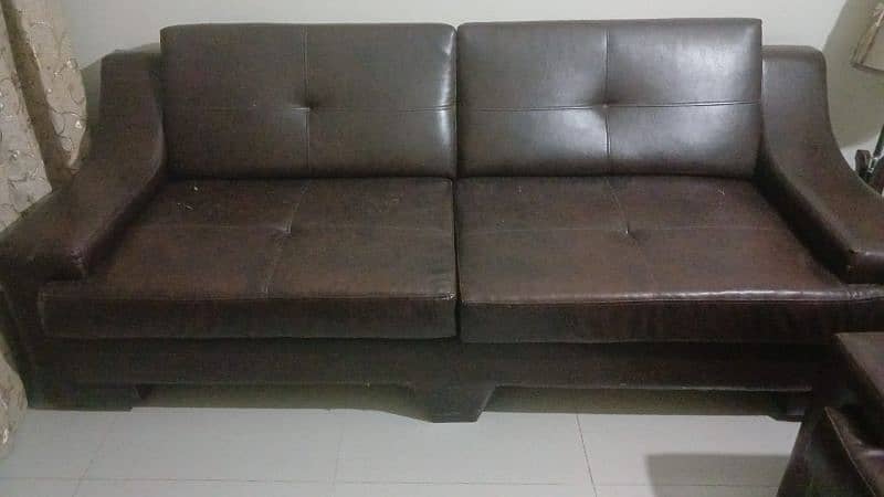 7 seater used sofa set 2